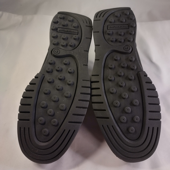 ROCKPORT Sz 7 Black Leather Sneakers - Picture 6 of 7